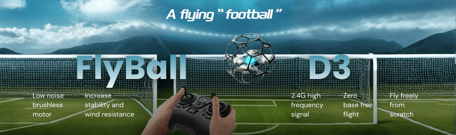 FlyBall D3 Toy Drone